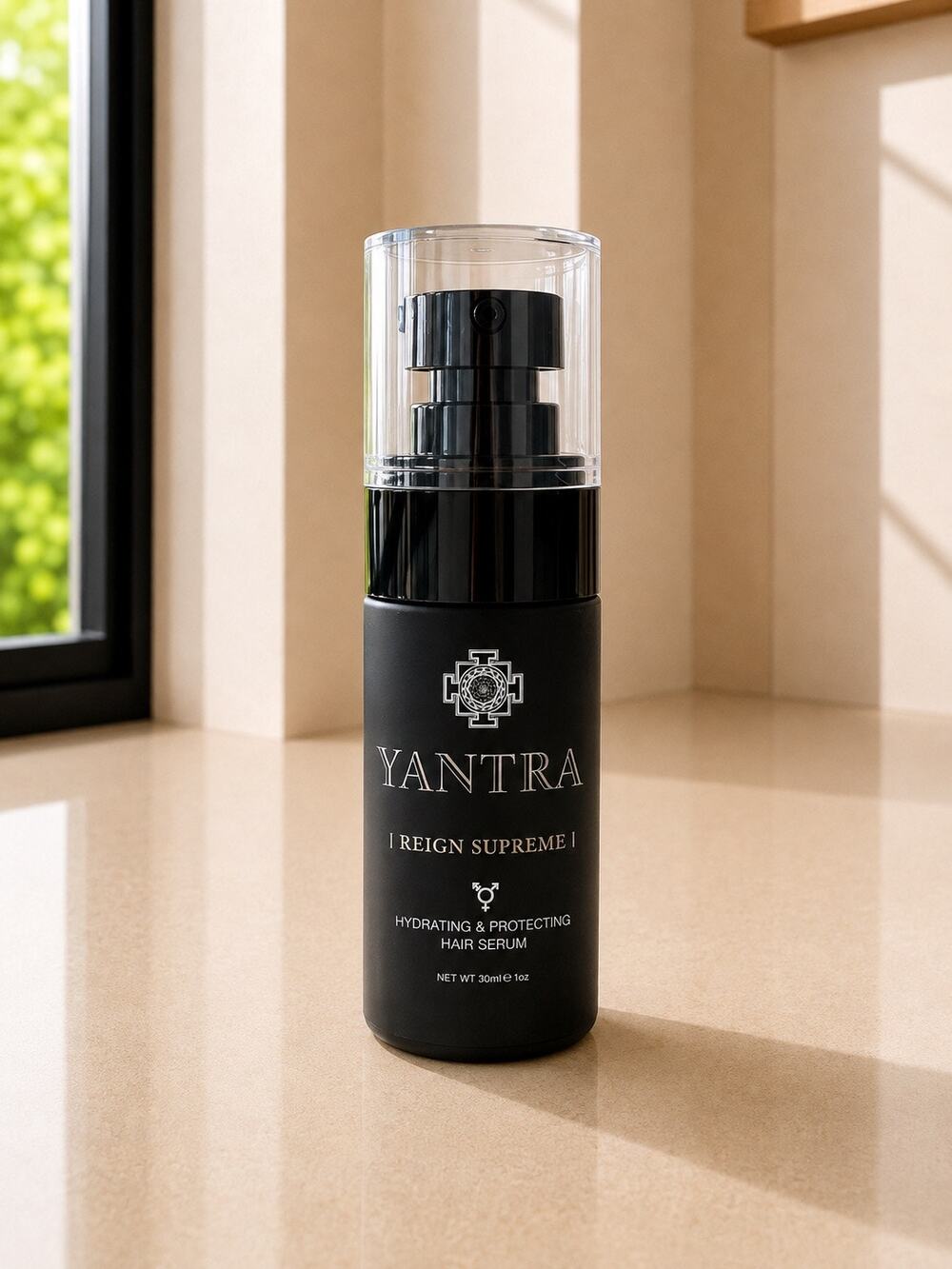 $60 YANTRA Reign Supreme Hydrating & Protecting Hair Serum 1 oz
